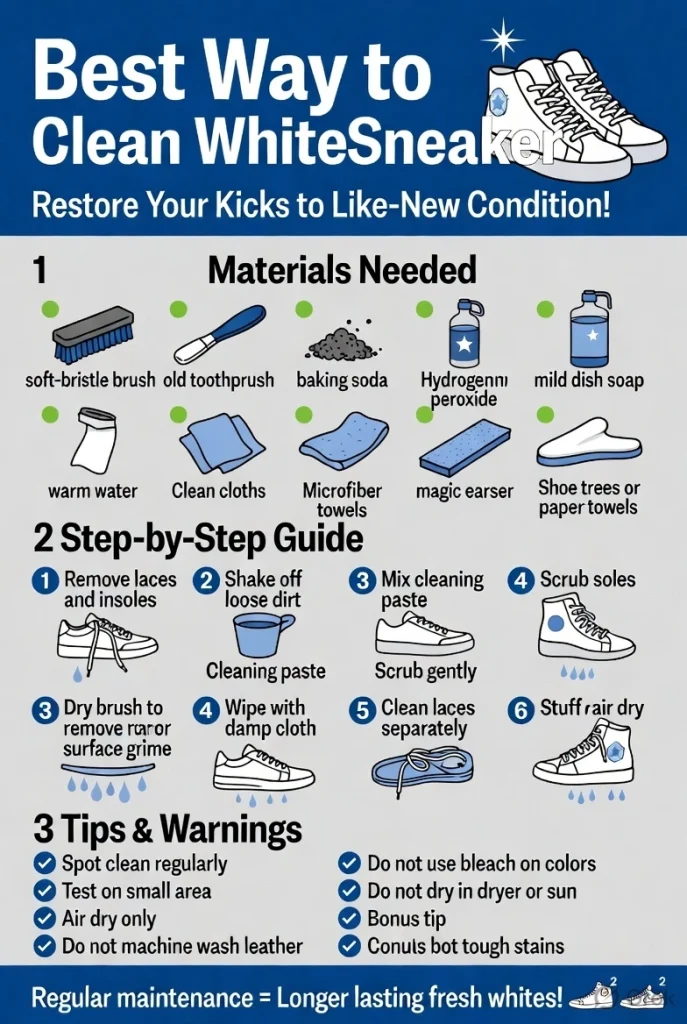 best way to clean shoes
